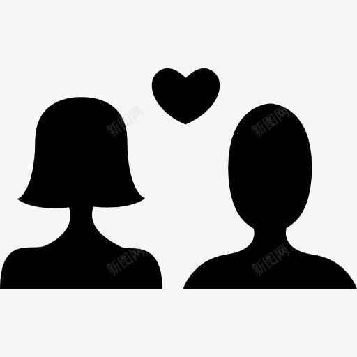 异性恋夫妇在爱图标png_新图网 https://ixintu.com 人 夫妻 女人 异性恋 爱在空气中 爱情 男人