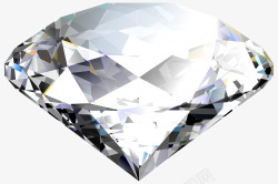 无色透明的精美钻石素材