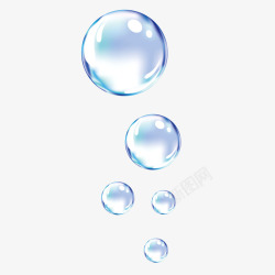 带气泡水珠动态水泡气泡水珠矢量图高清图片