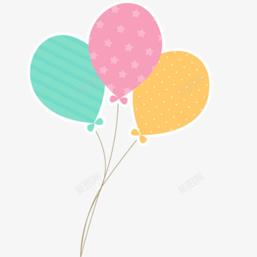 六一儿童节圆球气球塞啊png免抠素材_新图网 https://ixintu.com 元素 六一儿童节 插画 素材