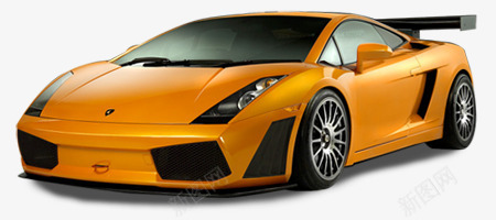 黄色兰博基尼png免抠素材_新图网 https://ixintu.com Lamborghini 产品实物 代步车 跑车 黄色车身