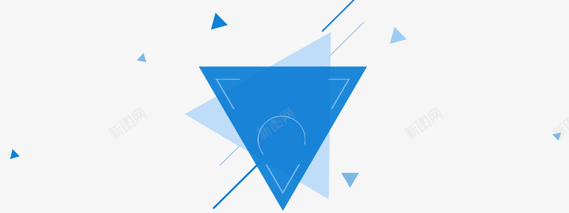 banner几何装饰psd免抠素材_新图网 https://ixintu.com 几何 时尚女装banner 淘宝文案 漂浮几何
