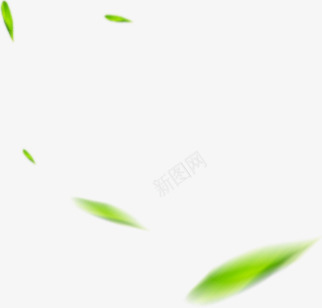 绿色模糊树叶漂浮植物png免抠素材_新图网 https://ixintu.com 树叶 植物 模糊 漂浮 绿色