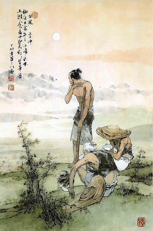 古风png免抠素材_新图网 https://ixintu.com 中国画 古典 国画 图书插图 美术插图 艺术诗词 诗情画意 诗词插图