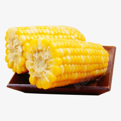 健康营养玉米糁营养的早餐玉米棒高清图片