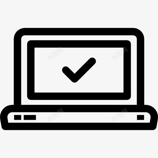 笔记本电脑图标png_新图网 https://ixintu.com 检查 监控 筛选 计算 计算机技术