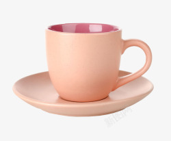 粉色马克杯素材