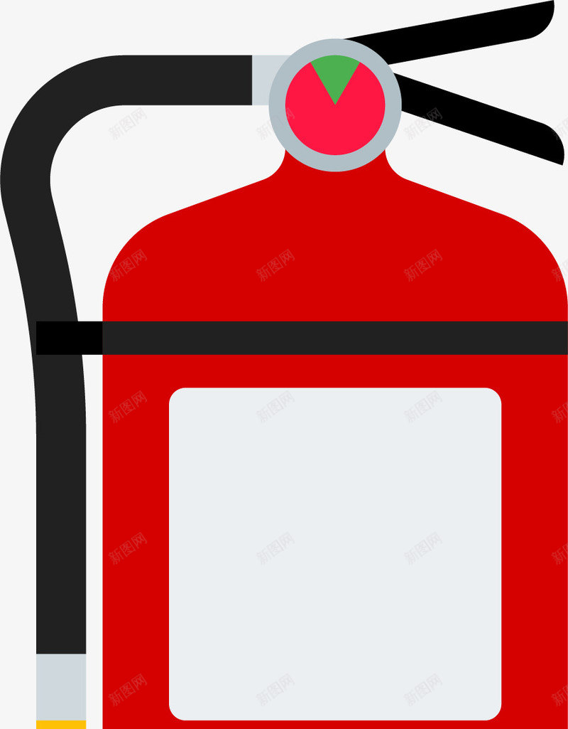红色灭火器图标png_新图网 https://ixintu.com 卡通图标 救火 消防安全 消防设备 火灾 火灾报警 灭火器