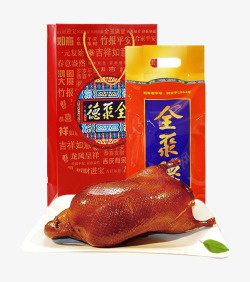 北京名吃全聚德烤鸭高清图片