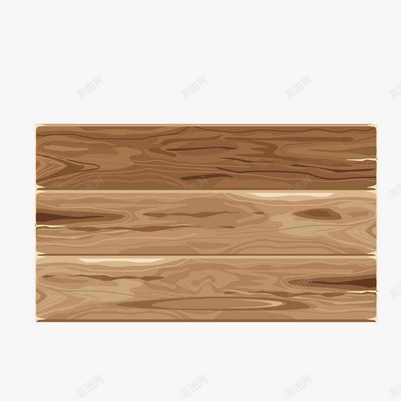 棕色木板墙矢量图eps免抠素材_新图网 https://ixintu.com 图案 木板墙 棕色 装饰木板 矢量图