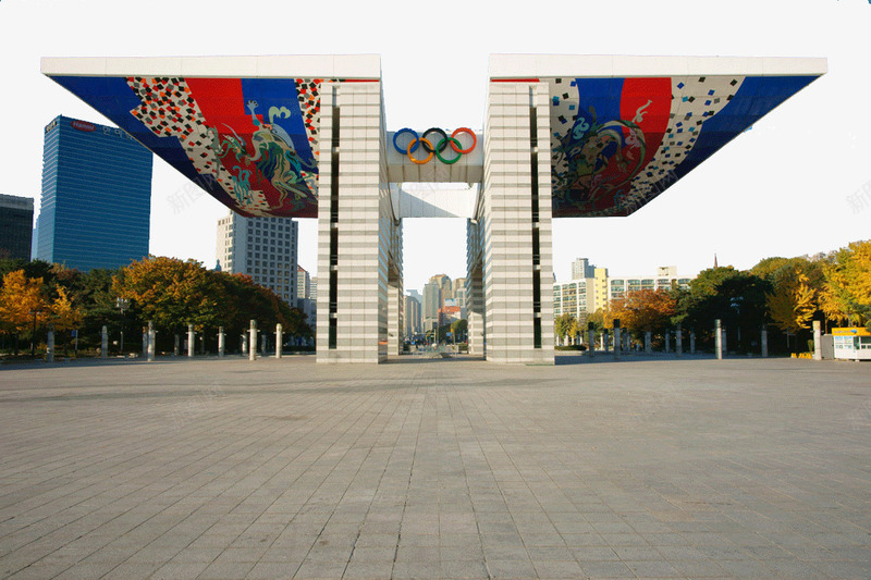 著名景点首尔奥林匹克公园png免抠素材_新图网 https://ixintu.com 旅游景区 景点 著名景点