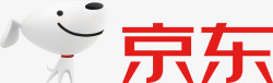 小狗京东新搬中文logo图标高清图片