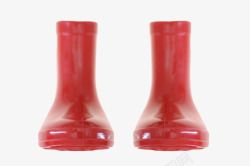 一加正面红色一堆水鞋塑胶制品实物高清图片