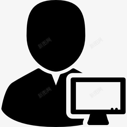电脑管理员图标png_新图网 https://ixintu.com 人简介 头像 用户电脑屏幕 电脑显示器 管理logo