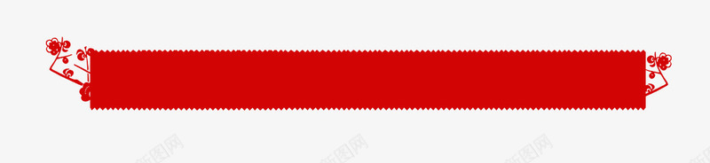 节日装饰底图png免抠素材_新图网 https://ixintu.com 喜庆 形状 红色 节日 锯齿