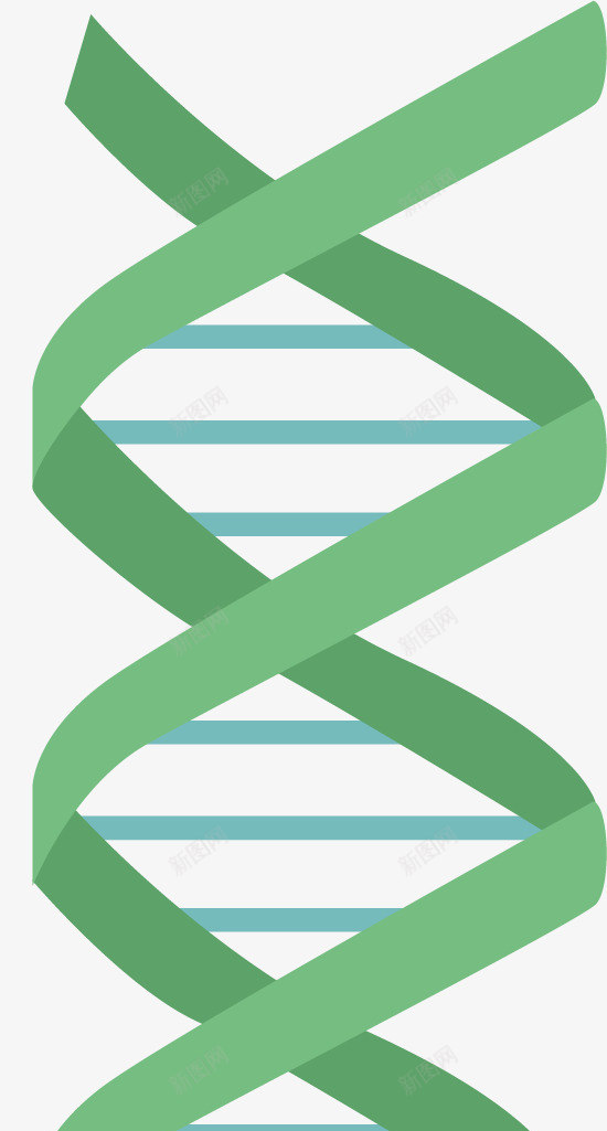 水彩基因结构矢量图ai免抠素材_新图网 https://ixintu.com 创意 卡通 基因 手绘 水彩 结构 绿色 设计 矢量图