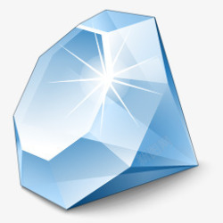 卡通晶体钻石反光钻石素材
