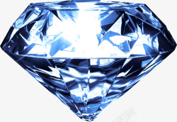 蓝钻钻石高清图片