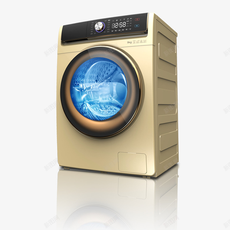 洗衣机psd免抠素材_新图网 https://ixintu.com 全自动洗衣机 家具 洗衣机 滚筒洗衣机 电器 自动洗衣机