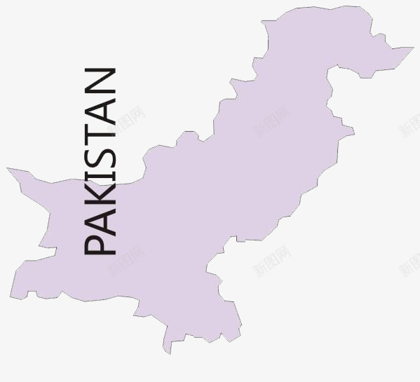 奔跑的怪物png免抠素材_新图网 https://ixintu.com 亚洲地图 地图 奔跑 巴基斯坦 紫色