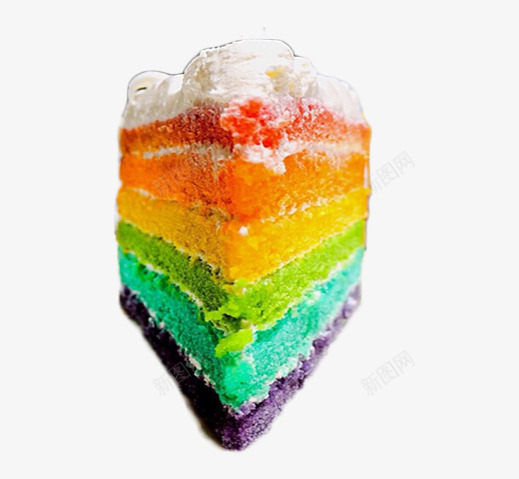 七彩蛋糕片png免抠素材_新图网 https://ixintu.com 奶油蛋糕图片 彩色面包图片 美味的蛋糕图片 营养丰富的蛋糕