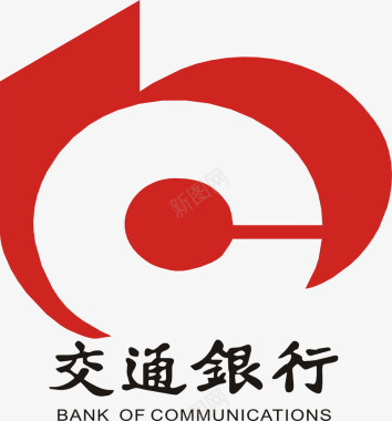 交通银行logo矢量图图标图标