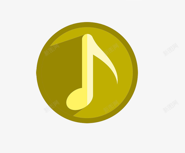 音乐图标png_新图网 https://ixintu.com 简单的装饰图片 绿色的音乐小图标 背景图片音乐 音乐素材图片