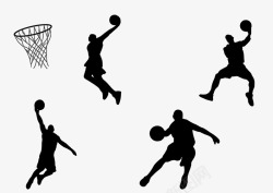 篮筐素材篮球运动图矢量图图标高清图片