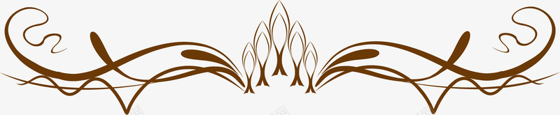 棕色文档边框装饰条png免抠素材_新图网 https://ixintu.com 文档 棕色 装饰条 边框