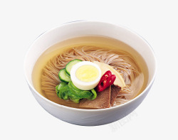 韩式的清汤挂面素材