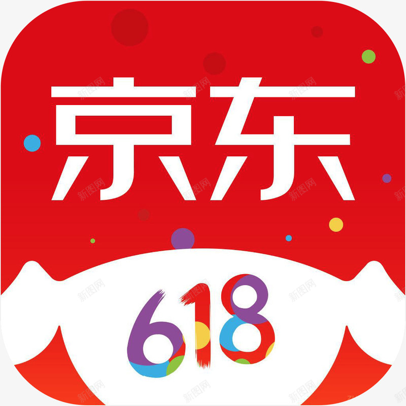 手机京东购物应用图标logo