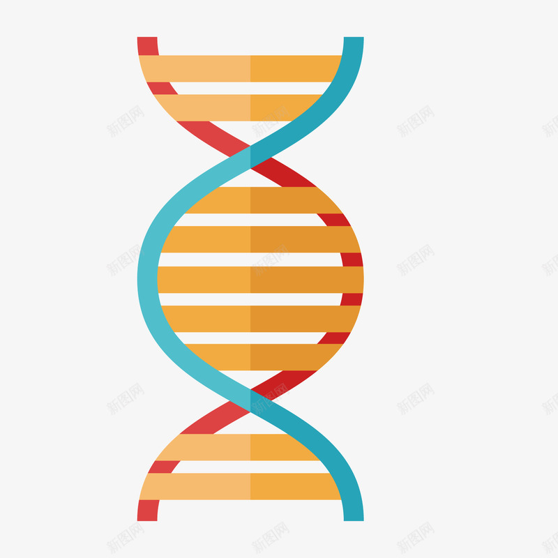 彩色科技基因矢量图ai免抠素材_新图网 https://ixintu.com 商务 基因 彩色 折纸 数据 渐变 科技 矢量图