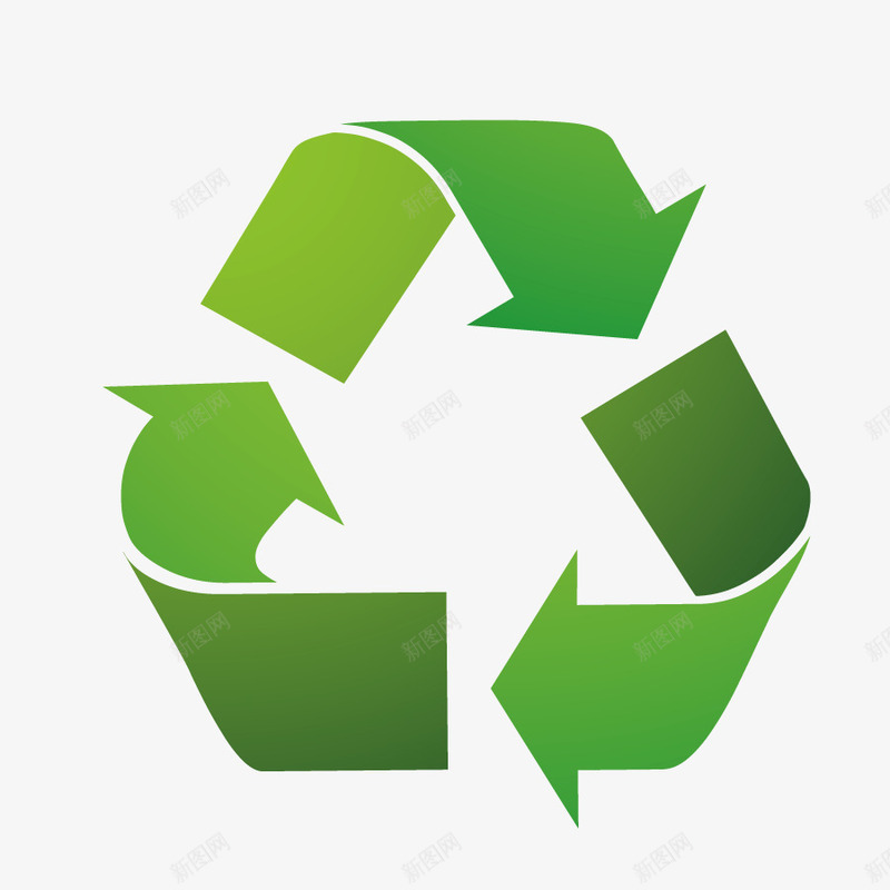 循环使用图标png_新图网 https://ixintu.com 三角 回收 回收利用 废品回收利用 循环 环保 绿色 节能