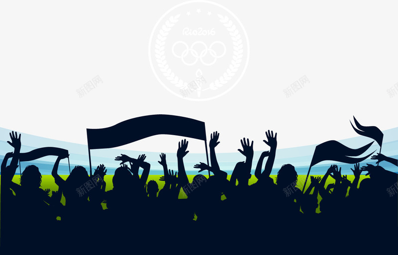 奥林匹克运动会矢量图eps免抠素材_新图网 https://ixintu.com 奥林匹克运动会 运动会 矢量图