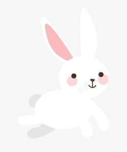 可爱玉兔玉兔小白兔可爱卡通兔子高清图片