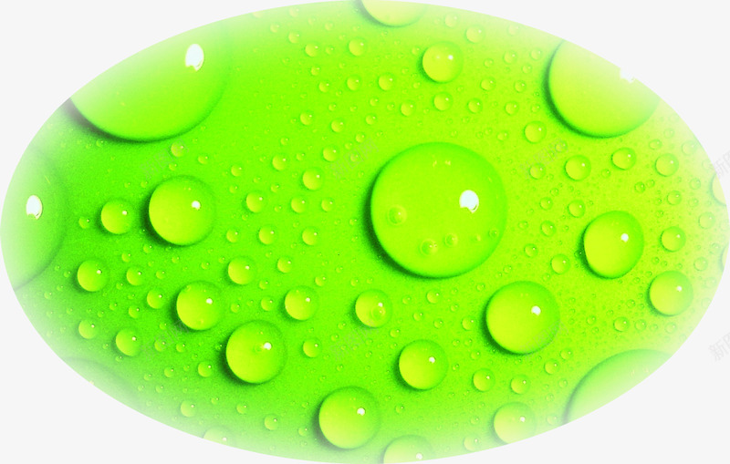 绿色环保水滴造型png免抠素材_新图网 https://ixintu.com 水滴 环保 绿色 造型