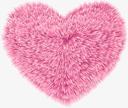 粉色红心地毯素材