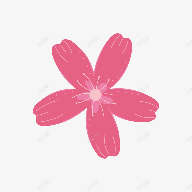 可爱粉色花瓣点缀png免抠素材_新图网 https://ixintu.com 可爱的花 桃花 樱花 点缀 粉色 花瓣 装饰