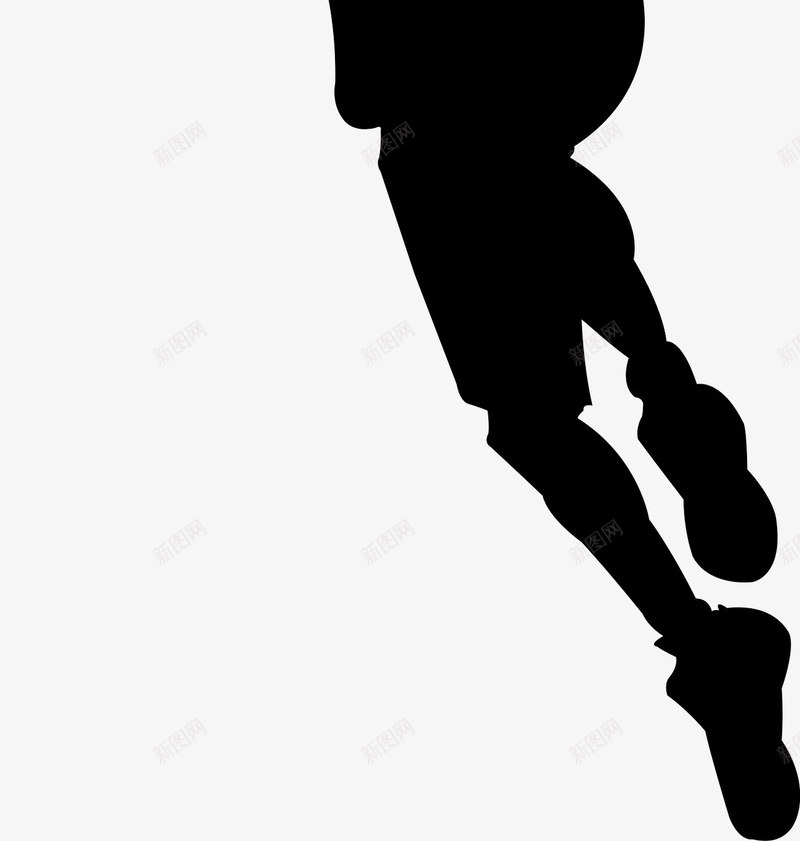篮球运动人物剪影灌篮奥运会png免抠素材_新图网 https://ixintu.com 人物 剪影 奥运会 篮球 运动