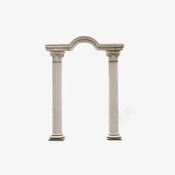 古罗马式廊柱古罗马柱子高清图片