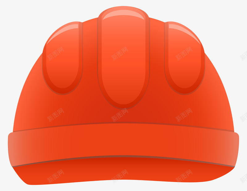 红色卡通安全帽装饰png免抠素材_新图网 https://ixintu.com 动漫动画 卡通手绘 安全帽 帽子 红色帽子 装饰图