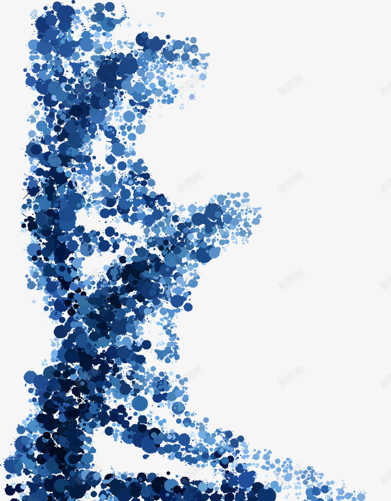 分子水墨矢量图eps免抠素材_新图网 https://ixintu.com 分子 创意水墨 墨迹 水墨 矢量图