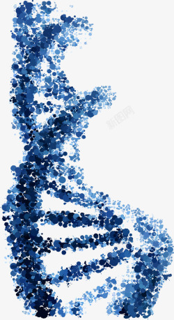 创意分子分子水墨矢量图高清图片