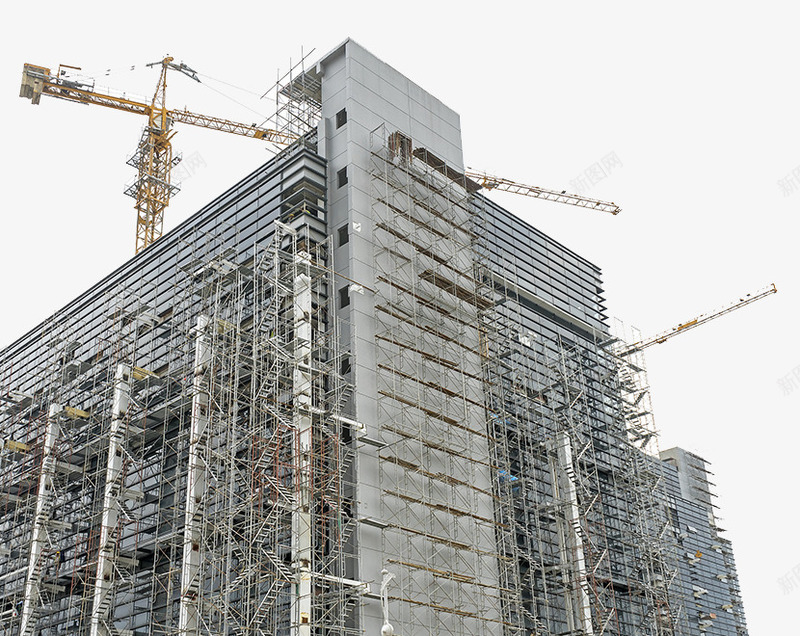 城市建设高楼大厦png免抠素材_新图网 https://ixintu.com 土木工程 城市建设 起重机 高楼大厦