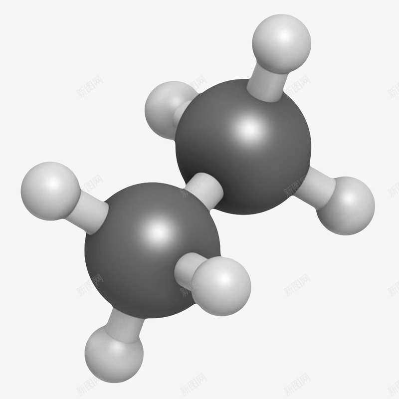 黑色乙烷天然气分子形状png免抠素材_新图网 https://ixintu.com 光谱学 分子形状 分子立体结构 化学性质最小粒子 卡通天然气 原子 最小单元 物理化学术 空间 质量