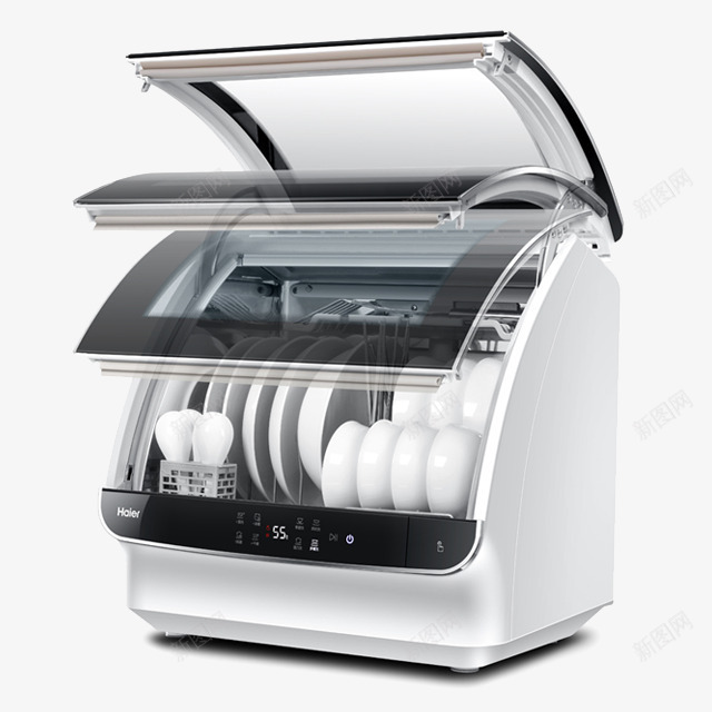 洗碗机实物图png免抠素材_新图网 https://ixintu.com 产品实物图 小家电 洗碗机 电器 白色