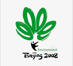 运动运北京奥运会logo创意图标高清图片