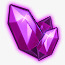 紫色宝矿钻素材