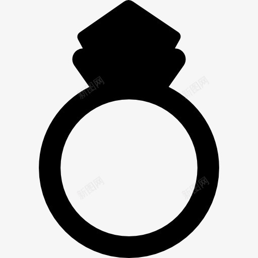 结婚戒指图标png_新图网 https://ixintu.com 新娘的订婚 时尚 珠宝 豪华 钻石