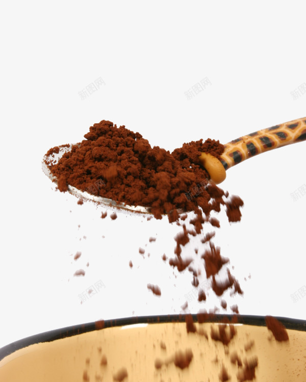 研磨咖啡豆咖啡粉png免抠素材_新图网 https://ixintu.com 产品实物 咖啡粉 咖啡豆 散落 研磨